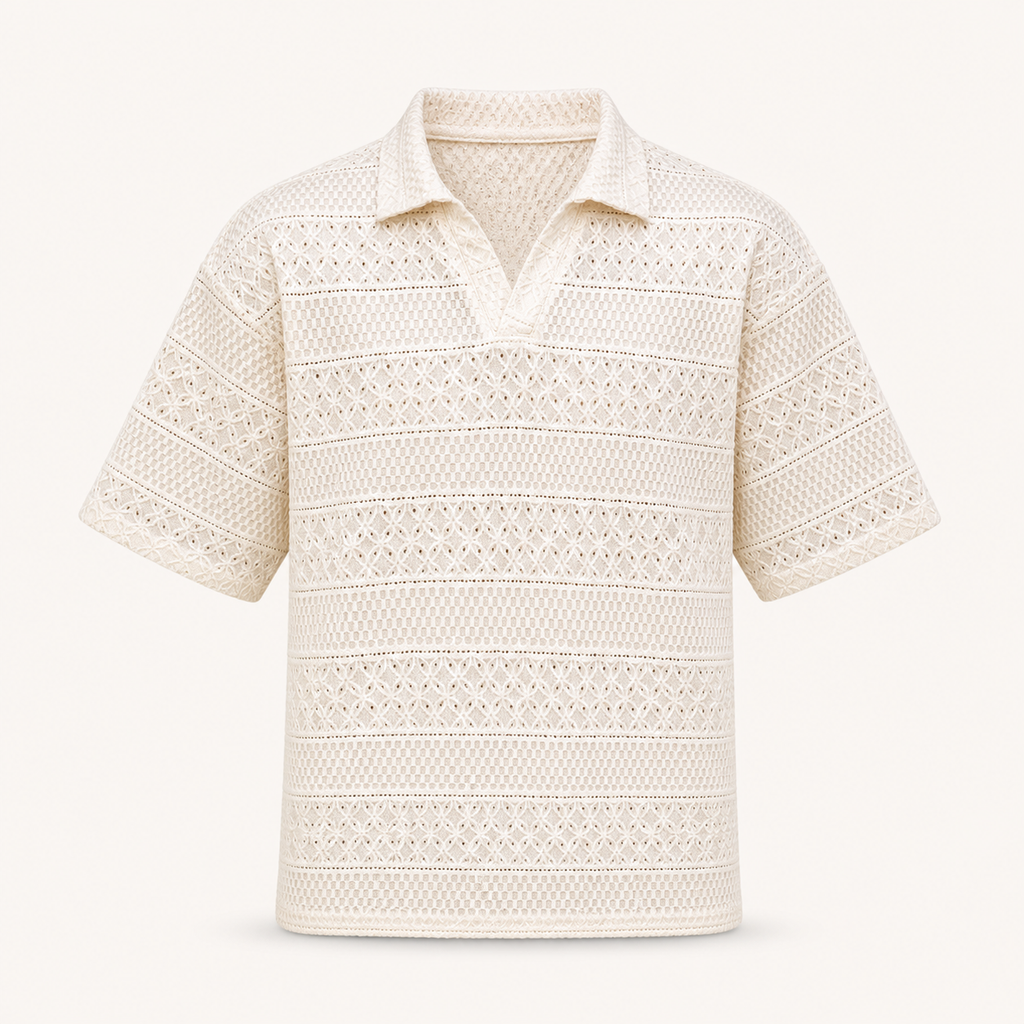 Whitmore Crochet Polo - image 1