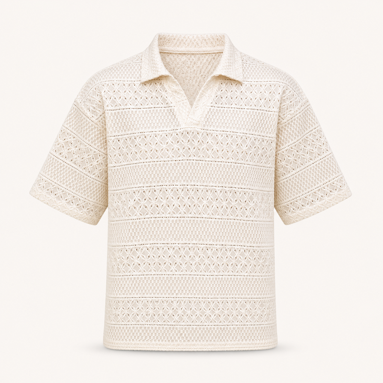 Whitmore Crochet Polo - image 1