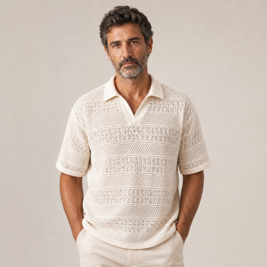 Whitmore Crochet Polo - image 2