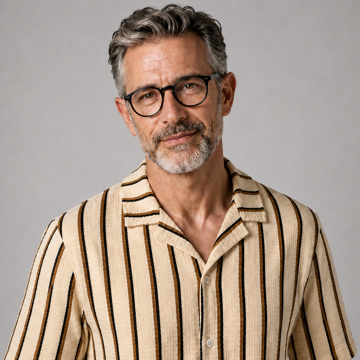 Bellamy Striped Resort Shirt - image 3