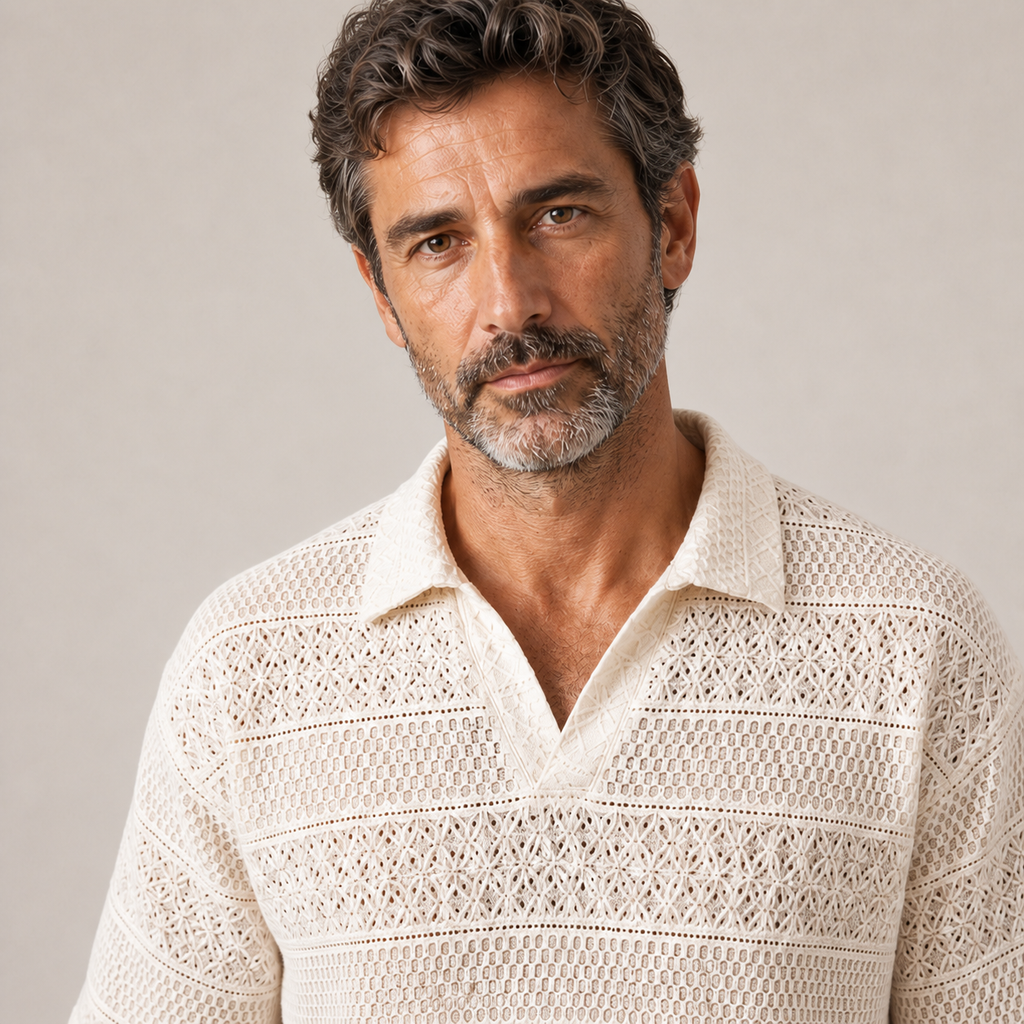 Whitmore Crochet Polo - image 3